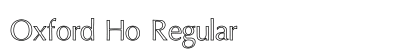 Oxford Ho Regular preview