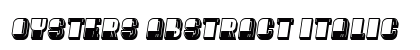 Oysters Abstract Italic Preview