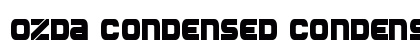Ozda Condensed Condensed preview