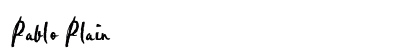 Pablo Plain preview