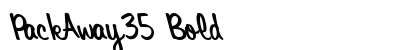 PackAway35 Bold Preview