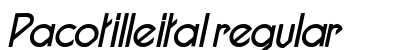 Pacotilleital regular preview