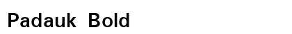 Padauk Bold Preview