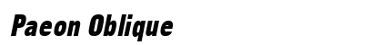 Paeon Oblique Preview