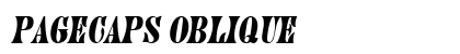 PageCaps Oblique preview