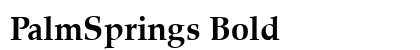 PalmSprings Bold preview
