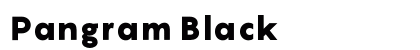 Pangram Black preview