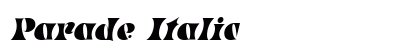 Parade Italic Preview