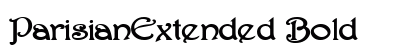 ParisianExtended Bold preview