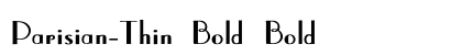 Parisian-Thin Bold Bold preview