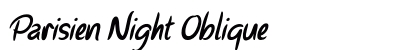 Parisien Night Oblique preview
