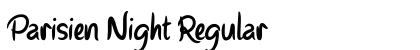 Parisien Night Regular preview