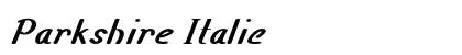 Parkshire Italic Preview