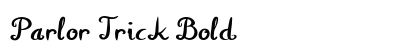 Parlor Trick Bold preview