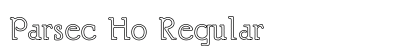 Parsec Ho Regular preview