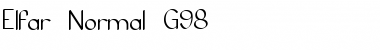 Download Elfar Normal G98 Font Download Elfar Normal G98 Font