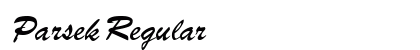 Parsek Regular preview