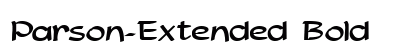 Parson-Extended Bold preview