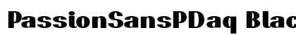 PassionSansPDaq Black preview