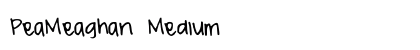 PeaMeaghan Medium preview