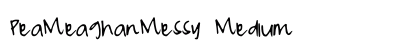 PeaMeaghanMessy Medium preview