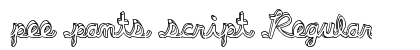pee pants script Regular preview