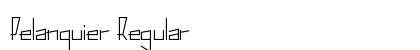 Pelanquier Regular Preview