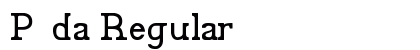 P&#65535;da Regular Preview