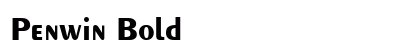 Penwin Bold preview
