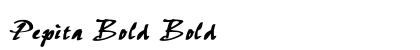 Pepita Bold Bold preview