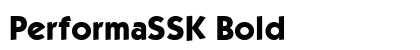 PerformaSSK Bold preview