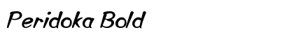 Peridoka Bold preview