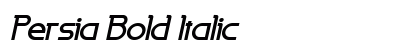 Persia Bold Italic Preview