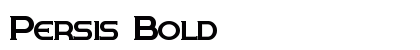 Persis Bold preview
