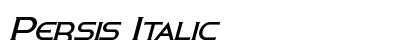 Persis Italic Preview