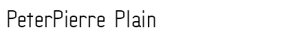PeterPierre Plain preview