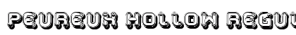 Peureux Hollow Regular preview