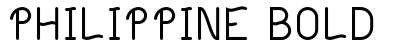 Philippine Bold preview
