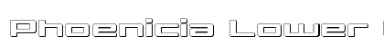 Phoenicia Lower Case 3D Regular preview