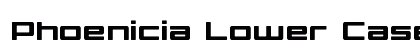 Phoenicia Lower Case Condensed Condensed preview