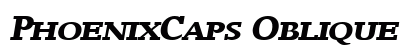 PhoenixCaps Oblique Preview