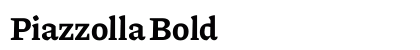 Piazzolla Bold preview