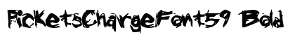 PicketsChargeFont59 Bold preview