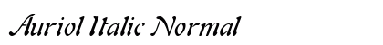 Auriol Italic Normal preview