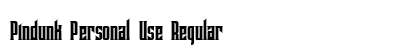 Pindunk Personal Use Regular preview