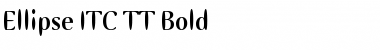 Download Ellipse ITC TT Font