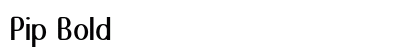 Pip Bold preview