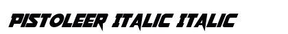 Pistoleer Italic Italic preview