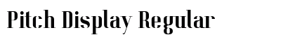 Pitch Display Regular preview