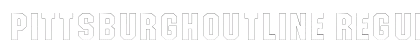 PittsburghOutline Regular preview